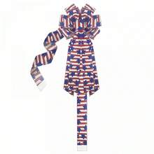 Independence Day Cabinet Bows Kitchen 4th Of July Holiday Memorial Day Bow Decorations Party Backdrop - Blue - View 6