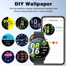 1.65" Touchscreen Smart Watch With Call Reminder, Message Control, Multi-Sport Modes, Music Control, Camera Control And More, Suitable As Gift For Valentine's Day, Christmas, New Year, Birthday For Friends, Lovers, Compatible With Android And IOS - View 6