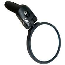 Hafny Espejo de bicicleta con extremo de barra HD resistente a explosiones espejo de vidrio HF-MR090 HF-M951-FR03 HF-M952-FR03 vidrio plateado - plateado Silver Glass - Ver 2
