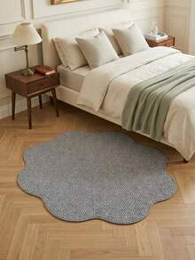1 tấm thảm giả sợi sisal hình hoa không đều, mẫu mới mùa Xuân/Hè, thấm hút tốt, mềm mại, thân thiện với da, thảm tròn hình vòng xoắn quả dứa - Thích hợp trang trí phòng ngủ hoặc phòng khách, quà tặng ngày lễ, thảm phòng ngủ, phụ kiện nhà cửa thoải mái, thảm tròn hiện đại, thảm trang trí, trang trí phòng ngủ, thảm nhỏ, thảm trải sàn, trang trí nhà cửa, thảm phòng khách, thảm phòng khách nhỏ - Nhiều màu - Xem 2