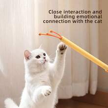 新款二合一逗猫棒玩具，可伸缩宠物抓挠棒，猫狗用品 - 查看 10