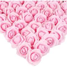 300pcs Artificial Foam Roses, Suitable For Valentine's Day/Mother's Day, Valentine's Day Gift, Birthday Gift, Graduation Gift - Multicolor - View 6