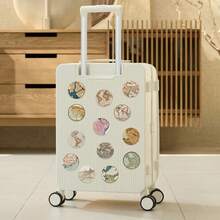 50 miếng dán bản đồ phong cách retro, hoài cổ, dùng trang trí vali, sổ lưu niệm, điện thoại, vali, laptop, cà phê, túi xách, nhãn dán retro. - 1 Set - Xem 9