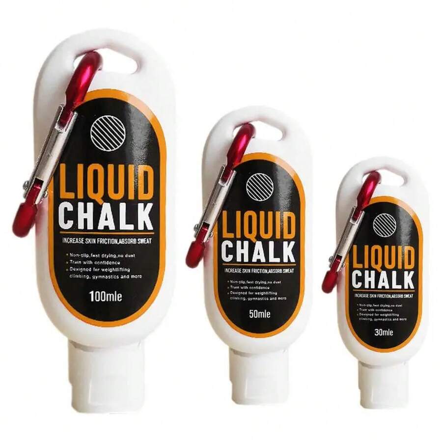 Polvo de magnesio líquido deportivo, crema antideslizante para levantamiento físico, agarre de magnesio líquido para baile en barra, escalada en roca, 100/50/30ml - 50 ml - Ver 1
