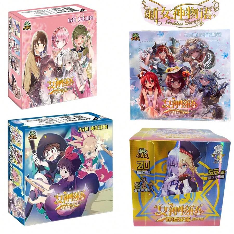Nuevas tarjetas de historia de diosa, caja potenciadora de fiesta de Chica de Anime, tarjeta de juego Tcg, juguetes de mesa para niños, tarjeta de colección de regalo de cumpleaños familiar - NS-2M-07 - Ver 1