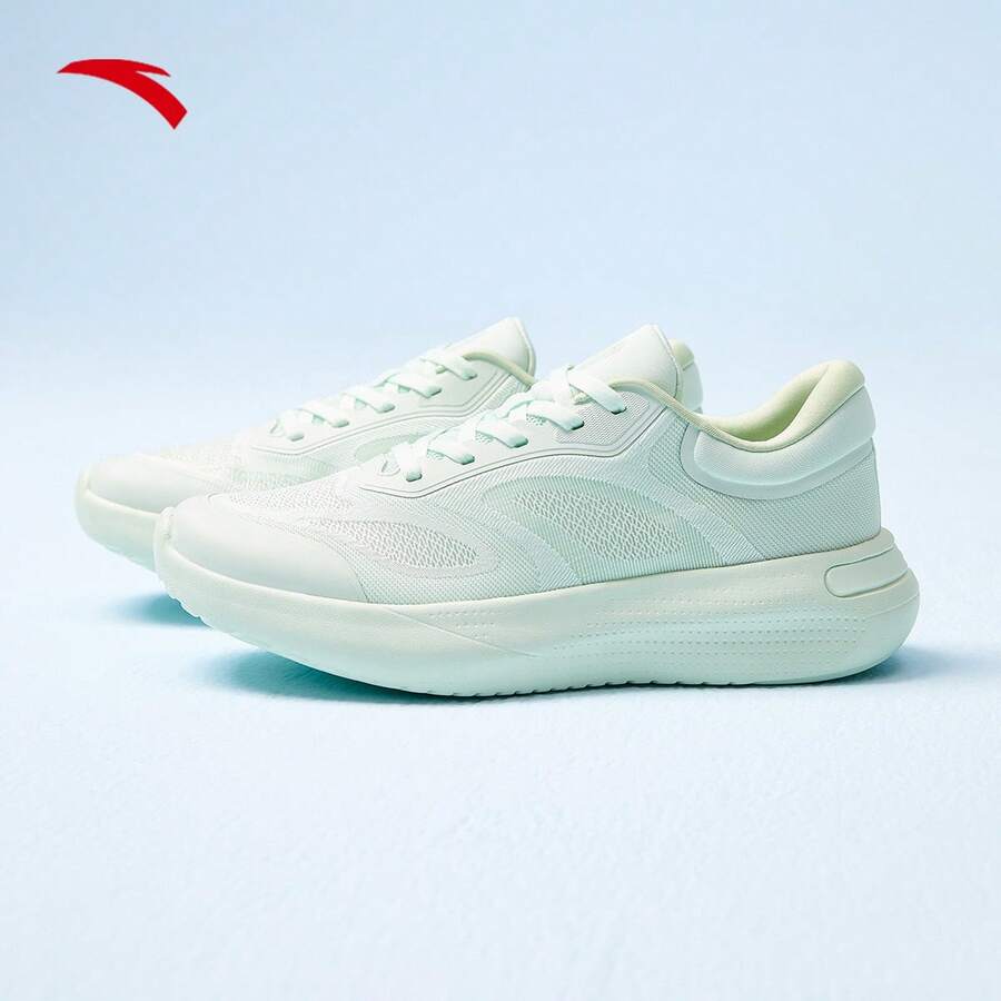 Anta Yuebuxun | Giày thể thao nữ chống trượt bền bỉ, giày tập thể dục mùa xuân, giày tập luyện, giày đi bộ 122527753 - Xanh nhạt-1 - Xem 1
