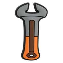 20 pièces Série thème boîte à outils Charms DIY pour porte-clés de chaussures, sandales, sacs de plage, décorations de chaussures en PVC, accessoires Charms, super cadeaux pour Noël, anniversaire, fête - Multicolore - Voir 4