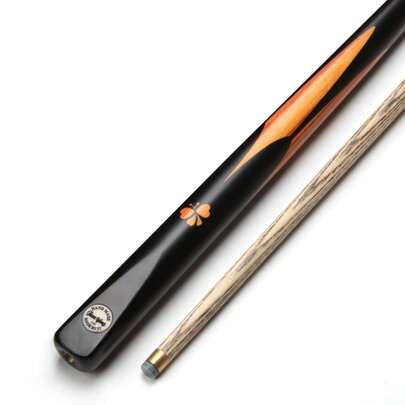  JIAN YING Snooker Cue, 10.3mm Snooker Cue, Pool Cue, Snooker Cue, 145cm Length, Front Part Made Of Ash Wood, 1/2 Piece Brass Joint