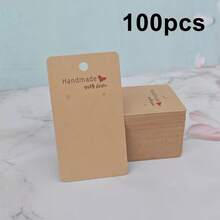 Customized Jewelry Display Earring Cards, Earring Cards, Personalized Earring Display Cards, Jewelry Packaging, Add Your Logo, Accessories, Necklace Cards - Multicolor - View 7