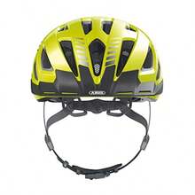 ABUS Stadthelm Urban-I 3.0 MIPS - Fahrradhelm mit Aufprallschutz Rücklicht Schirm und Magnetverschluss - für Damen und Herren - Amarillo - Ver 3