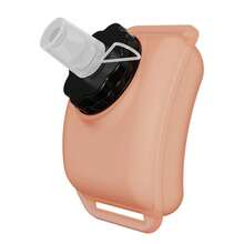 Wrist-Mounted Sports Water Bottle, Silicone Water Cup, Creative Portable Outdoor Gift For Cycling, Running, And Mountaineering G5UY - White - View 5