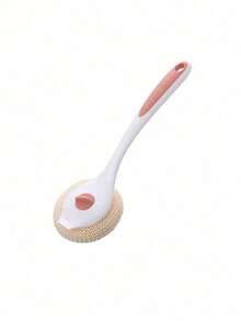 1pc Long Handle Multipurpose Kitchen Cleaning Brush, Pot Brush, Dish Brush, Durable Kitchen Scrub Brush For Pots, Pans, Sink, Countertop, Suitable For Flat Pans, Pots And Bowls, Cleaning Supplies, Cleaning Tools - A - View 11