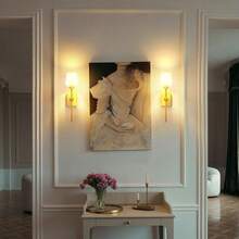 1pc/2pcs Detachable Rechargeable Battery Powered Fabric Soft Light Creative Wall Lamp, 3000K-6000K Dimmable 4 Color Temperatures, Touch & Remote Control Wall Lamp/Picture Frame Lamp/Wall Art Lamp With Memory & Timer Function, Suitable For Indoor Decor/Bedroom Decor/Wall Decor (Bulb Included) - Gold - View 9