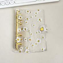 Sổ tay A6 Daisy Series, Sổ nhật ký, Sổ tay tự làm, Sổ đựng thiệp/vé, Túi đựng thẻ PVC/PP, Nhà cung cấp văn phòng phẩm - Hình chữ nhật - Xem 15