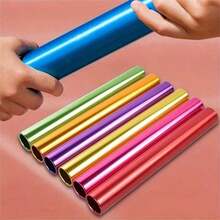 Testigo de relevos de aleación de aluminio reforzado, testigo de relevos chapado en oro, adecuado para competición y entrenamiento - Multicolor - Ver 6