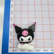 SANRIO 酷洛米卡通橡胶珠子带孔，3D迷你珠子DIY手机链笔配件 - A - 查看 8
