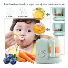 Procesador de Alimentos 3 en 1 300W, Recipiente de Vidrio, Color Verde - Verde - Ver 6