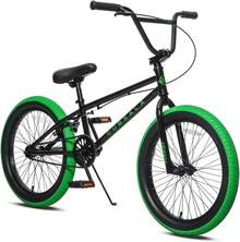 Bicicleta BMX Freestyle, Bicicleta para Niños de 18-20 Pulgadas para Niños de 5 a 13 Años y Ciclistas Principiantes, Múltiples Colores - Negro - Ver 2