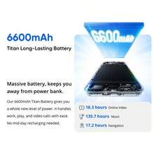 Realme C100 5G 4GB+128GB/4GB+256GB 5G智能手机，解锁版，6.75英寸LCD 144Hz显示屏，5000万像素AI主摄像头，6600mAh电池，全球版，不含适配器 - 綠色 - 查看 3