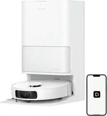 L40s Ultra CE Robot aspirador y fregona Combo con muelle autovaciado, succión de 13.000 Pa, mopa autolimpiante y levantamiento automático, detección ultrasónica de alfombras, ideal para pelo de - Ver 1