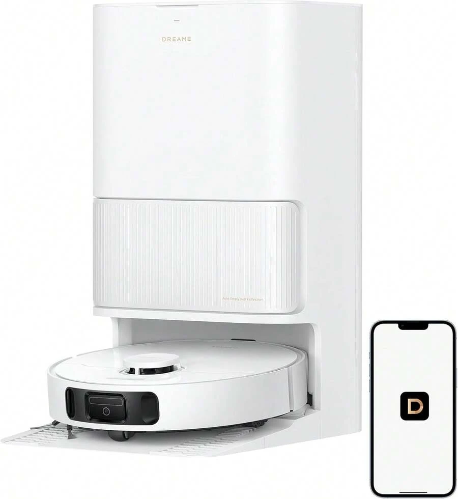L40s Ultra CE Robot aspirador y fregona Combo con muelle autovaciado, succión de 13.000 Pa, mopa autolimpiante y levantamiento automático, detección ultrasónica de alfombras, ideal para pelo de - Ver 1