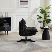 Home Office Chairs - Black - View 3