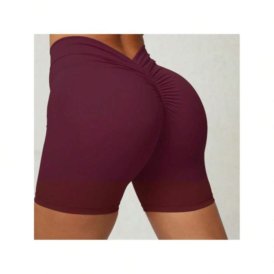 Women Shorts - Coffee Brown - View 1