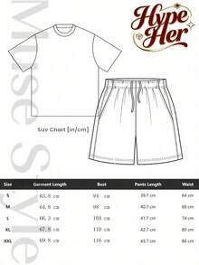 HypeHer 2026 Hot-Selling Style, Women's Short-Sleeve Crew Neck T-Shirt And Drawstring Pocket Shorts Two-Piece Set, Women's TwoPiece Comfortable Outfit - 杏色 - 查看 6