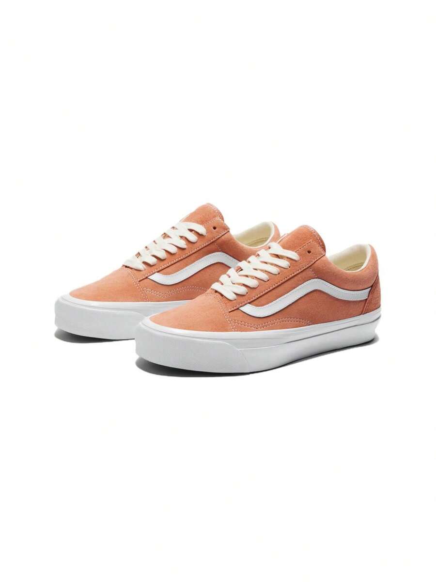 Vans男鞋女鞋Old Skool 36 LX低筒板鞋情侶款運動休閒鞋VN000CNG8B9 - 橘色 - 查看 1