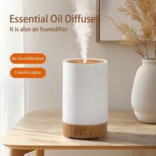 150ml Mini Ultrasonic Essential Oil Diffuser, Cold Mist Humidifier, Small Desktop Aromatherapy Diffuser With 7-Color LED Lights, Suitable For Home And Office - Multicolor - View 4