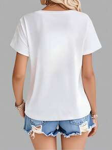 Orioles "Baltimore" Retro Home Plate Logo Casual Tee , Unisex T-Shirt - trắng - Xem 3