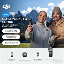 dji Osmo Pocket 4 1英寸口袋云台相机，OP口袋型数码相机，适合旅行Vlog，便携带美颜模式（全新，仅激活） - 查看 10