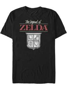 Zelda T-Shirt, Plus Size - Black - View 8