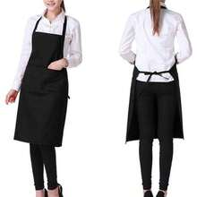 1pc Apron With Pockets, Waist Apron For Restaurant Server, Unisex - Multicolor - View 12