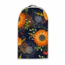 A Dust-Proof Cover For A Sunflower-Pattern Juicer, Modern Style Polyester Printing. Dimensions: 40.5 * 18.5 * 24 Cm. Kitchen Accessories Home Decoration, Household Appliance Cover. Dust-Proof And Washable. Can Be Washed. - Full Coverage - View 6