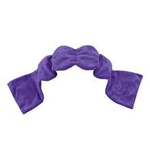 Weighted Eyemask For Deep Sleep 100% Blackout Strap-Free Design Calming Eye Cover For Side-Sleeping Comfortable For Eyes - Purple - 查看 2
