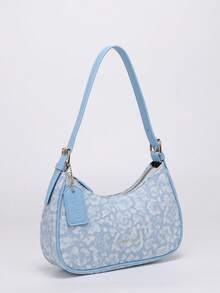 Women Shoulder Bags - Blue - View 5