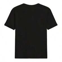 1 T-shirt homme à la coupe décontractée et aux manches courtes, motif croix chrétienne, indispensable de l'été, impression par transfert thermique, 100% coton, un excellent cadeau pour la famille et les amis, cadeau de Pâques parfait, t-shirt imprimé, t-shirt imprimé Pâques, t-shirt imprimé homme, vêtements homme, t-shirts homme. - Noir - Voir 4
