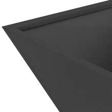 vidaXL Garten-Pflanzgefäß 5 pcs Schwarz 40 x 40 x 15 cm - A - Übersicht 10