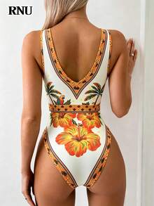 RNU Áo liền thân nữ kiểu Bohemian cổ chữ V chấm bi cam, áo liền thân không tay gợi cảm cổ chữ V, đồ đi biển, áo liền thân dự tiệc bể bơi, áo liền thân mùa xuân/hè mới, quần áo nữ in họa tiết cây nhiệt đới, áo liền thân nữ in họa tiết cam, thời trang ôm sát gợi cảm phù hợp cho tiệc tùng, hẹn hò, ngày Valentine, lễ hội hóa trang, lễ Phục sinh, phong cách phương Tây, du thuyền, kỳ nghỉ, bãi biển, lễ hội âm nhạc, kỳ nghỉ Boho, mọi mùa - Nhiều màu - Xem 8