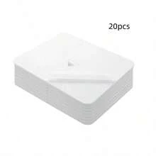 20 chiếc gối tựa mặt dùng một lần, sang trọng và mềm mại, chất liệu không dệt, thích hợp cho bàn và ghế massage, vỏ gối dùng một lần. - trắng - Xem 10