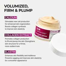 Dr.Melaxi Calcium Intense Firming Cream With Collagen & Elastin, Lifting & Volumizing Face Cream For Sagging Skin, Niacinamide For Plumping Care, 1.69 Fl.Oz - Cemenrete 眼霜 - 查看 6