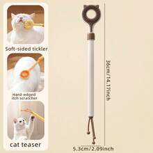 新款二合一逗猫棒玩具，可伸缩宠物抓挠棒，猫狗用品 - 查看 15