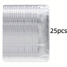 50pcs/100pcs Premium Jewelry Packaging Bags, Laser Bags, Self-Seal Plastic Bags, Holographic Foil Bags For Toys, Cables, Jewelry, Travel Accessories, Gift Packaging - Multicolor - View 24