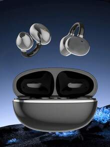 Clip-On Bluetooth Earphones Wireless Open-Ear Touch Control Comfortable Wear Suitable For IPhone 17 Series Ideal Gift For Friends For Running, Walking And Exercise - View 8