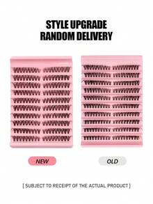 Asiteo 200pcs D-Curl 30D Cat Eye Individual Lashes Kit With Tweezers - Easy DIY Faux Mink Natural Look Lash Extension, Soft & Comfortable, Cat Eye Shape, Ideal For Beginners - Multicolor - View 8