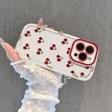 Cute Cherry Print Silicone Anti-Shock Case - For IPhone 12 13 14 15 16 17 Pro Max, A12 A13 4G A14 A15 S23 ULTRA S23 FE S24 A54 A55, POCO F5 X3 Pro X6 Pro,  Note 12 13 14,  12C 13C, G04 G24 G14 G54 G22 G34 G84 Edge 60 PRO 5G, Free Shipping, 24h Delivery, Stock In Brazil - J2B - 查看 3