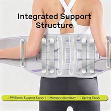 Sports Waist Support Belt, Suitable For Running, Weightlifting, Squats And High-Intensity Workouts, Daily Wear, Unisex - Dusty Purple - View 5