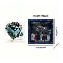 Harry Potter Dual-Use Character Sticker Stand, Clear PET Material, Desk Ornament & Waterproof Sticker For Fans - A - View 8