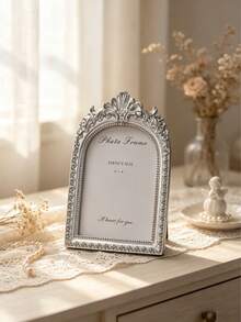 Vintage European-Style Golden Curved Photo Frame, Decorative Frame Suitable For Home Decor And Photo Display, Ideal Gift For Birthdays, Graduations And Other Occasions - Multicolor - View 16
